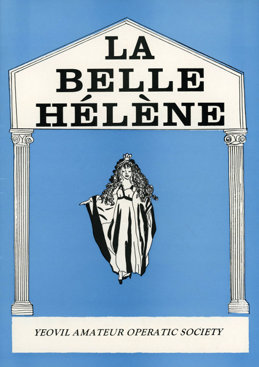 YAOS 1994 Production of 'La Belle Hélène' - Programme Front Cover